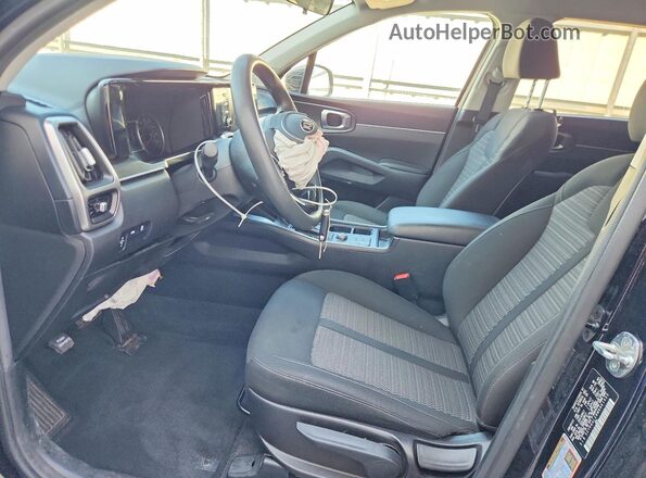5XYRG4LC8MG061435 2021 KIA SORENTO Black Вид салону спереду