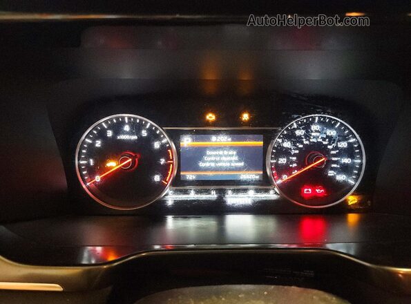 5XYRG4LC8PG179067 2023 KIA SORENTO Черный Вид щитка приборов