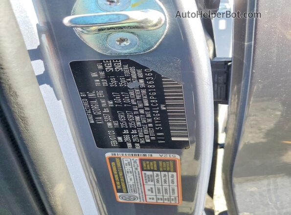5XYRG4LC8PG186360 2023 KIA SORENTO Silver Vista interior de 360 grados