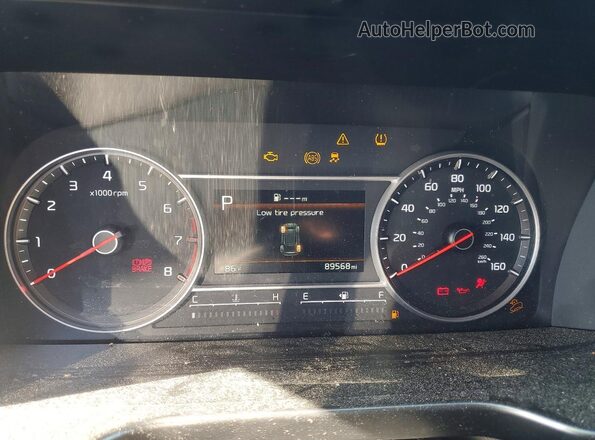 5XYRG4LC8PG186360 2023 KIA SORENTO Silver Vista del cuadro de instrumentos