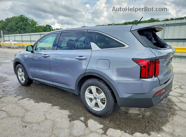 5XYRG4LC9NG100731 2022 KIA SORENTO Gray Trasero izquierdo