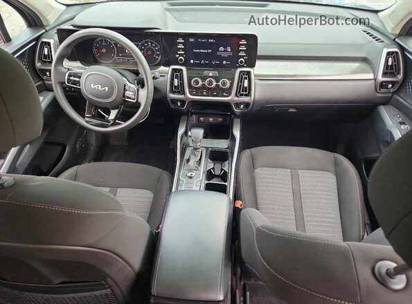 5XYRG4LC9NG100731 2022 KIA SORENTO Gray Vista del salpicadero