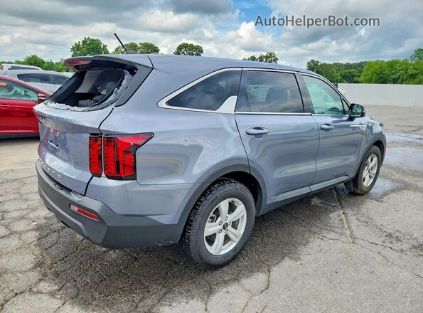 5XYRG4LC9NG100731 2022 KIA SORENTO Gray Trasero derecho