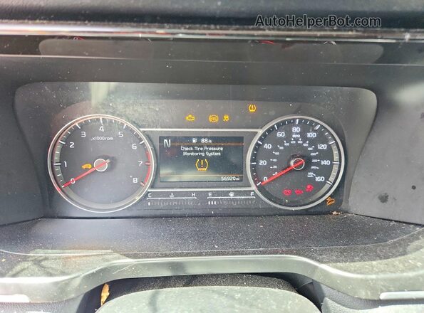 5XYRG4LC9NG112104 2022 KIA SORENTO Черный Вид щитка приборов