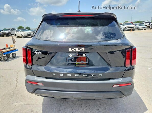 5XYRG4LC9NG112104 2022 KIA SORENTO Черный Вид сзади