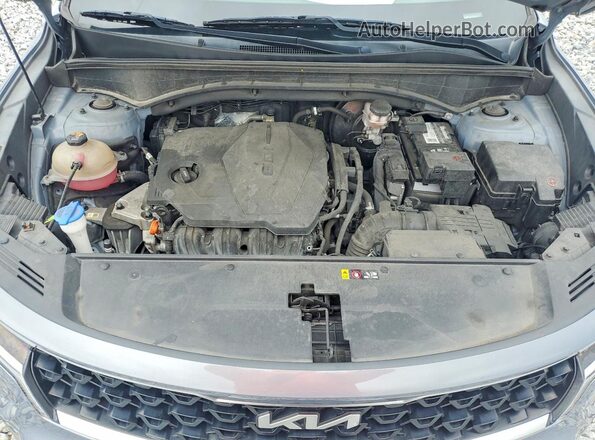 5XYRG4LC9PG183855 2023 KIA SORENTO Серебряный Вид подкапотного пространства
