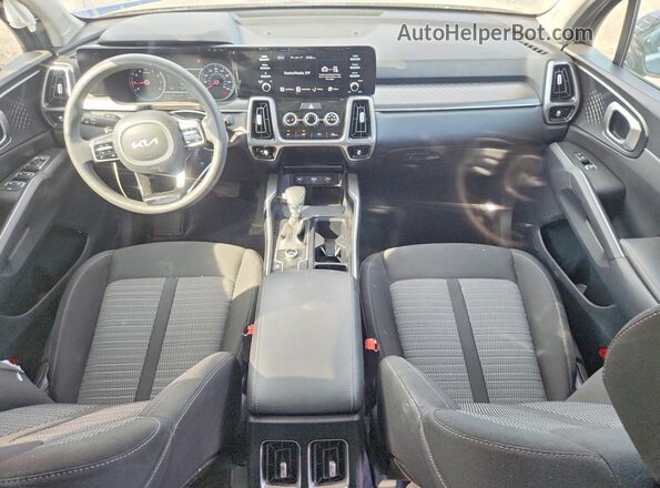 5XYRGDLC1NG127504 2022 KIA SORENTO Charcoal Dashboard view