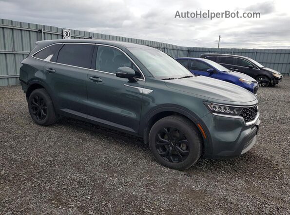 5XYRGDLC3MG042176 2021 KIA SORENTO Green Delantero derecho