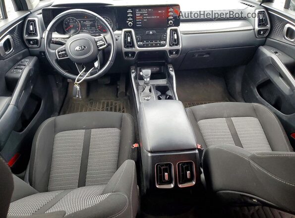 5XYRGDLC3MG042176 2021 KIA SORENTO Green Vista del salpicadero