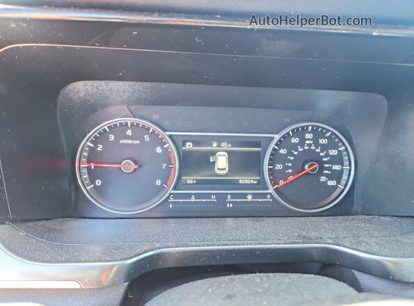 5XYRGDLC3NG122868 2022 KIA SORENTO Silver ხელსაწყოთა პანელის ხედი