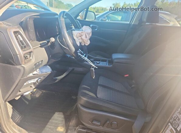 5XYRGDLC4MG004844 2021 KIA SORENTO Black Вид салону спереду