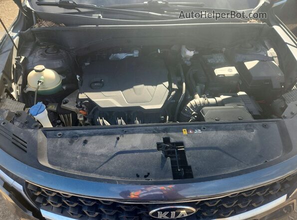 5XYRGDLC4MG004844 2021 KIA SORENTO Black Вид підкапотного простору