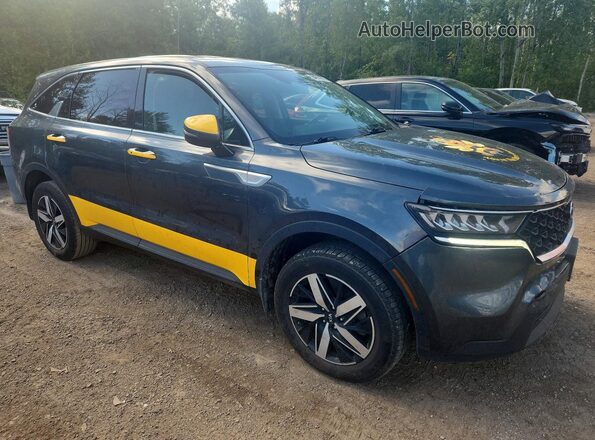5XYRGDLC4MG004844 2021 KIA SORENTO Black Передня права чверть