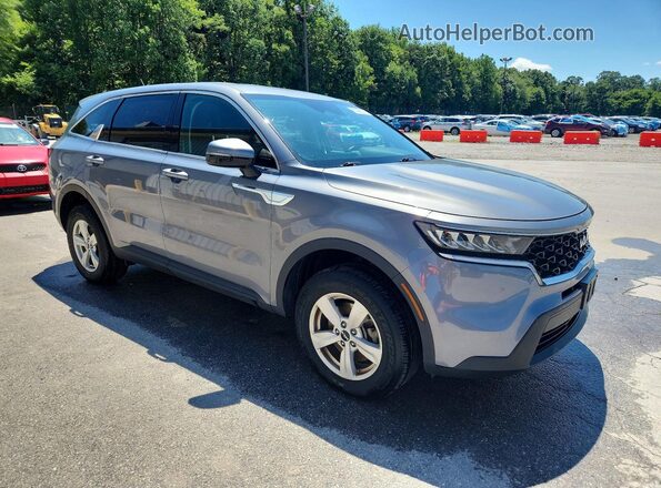5XYRGDLC4NG116934 2022 KIA SORENTO Серебряный Передняя правая четверть
