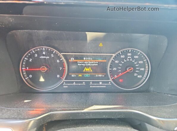5XYRGDLC4NG116934 2022 KIA SORENTO Серебряный Вид щитка приборов