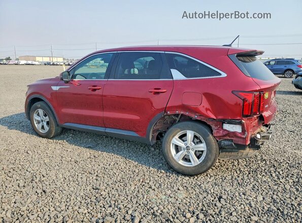 5XYRGDLC6NG101559 2022 KIA SORENTO Red Задня ліва чверть