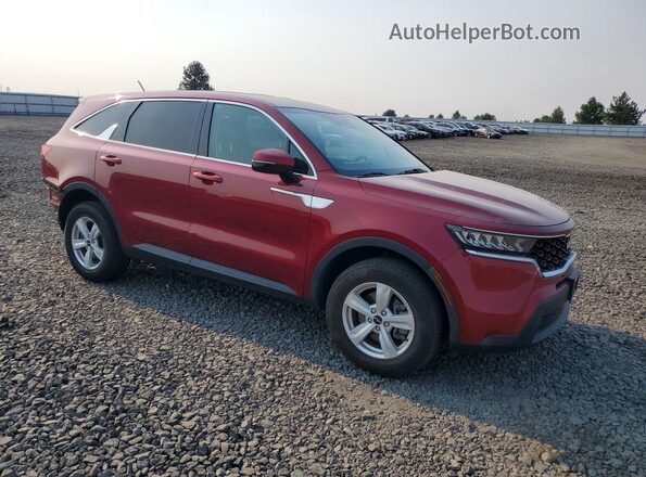 5XYRGDLC6NG101559 2022 KIA SORENTO Red Передня права чверть