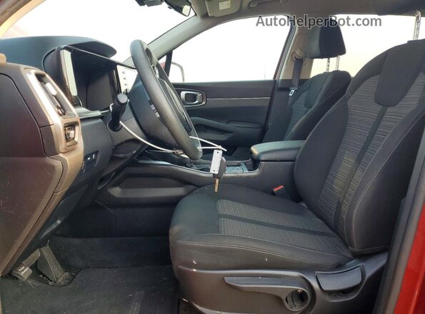 5XYRGDLC6NG101559 2022 KIA SORENTO Red Вид салону спереду