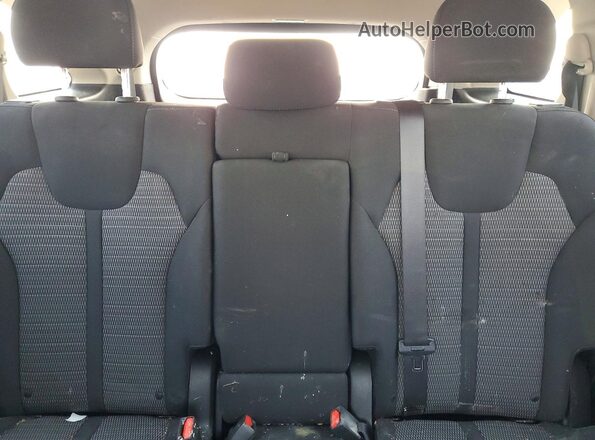 5XYRGDLC6NG101559 2022 KIA SORENTO Red Вид задніх сидінь