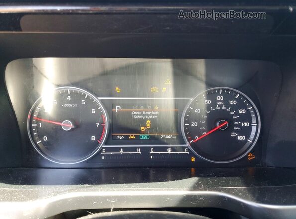 5XYRGDLC8PG251546 2023 KIA SORENTO White Widok zestawu wskaźników