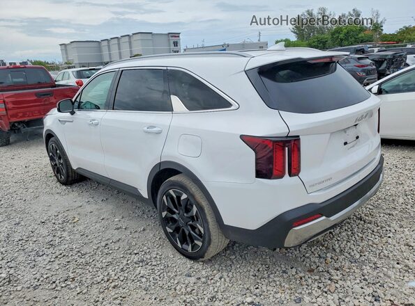 5XYRH4JF6SG367668 2025 KIA SORENTO White Trasero izquierdo