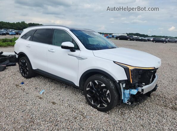 5XYRH4JF9SG328606 2025 KIA SORENTO White Передня права чверть