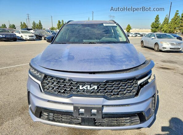 5XYRH4LF0NG103685 2022 KIA SORENTO Gray Widok z przodu