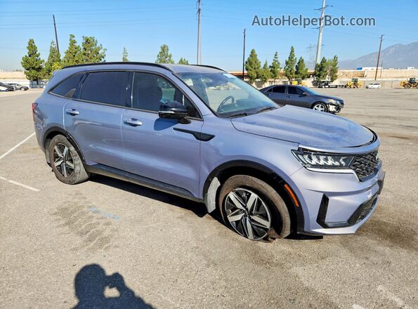 5XYRH4LF0NG103685 2022 KIA SORENTO Gray Przód prawy