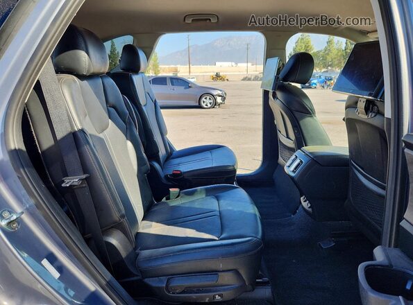 5XYRH4LF0NG103685 2022 KIA SORENTO Gray Widok wnętrza z tyłu