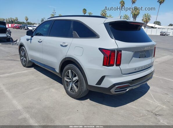 5XYRH4LF3NG154047 2022 KIA SORENTO Gray უკანა მარცხენა