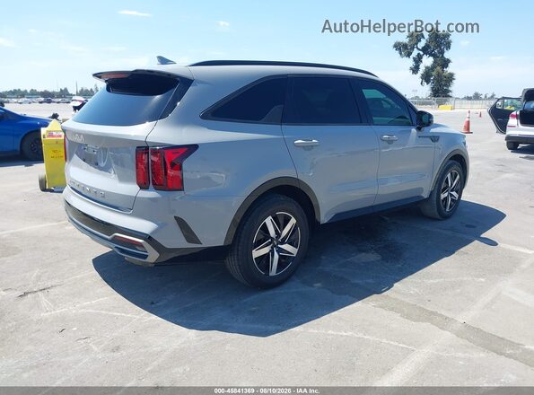 5XYRH4LF3NG154047 2022 KIA SORENTO Gray უკანა მარჯვენა