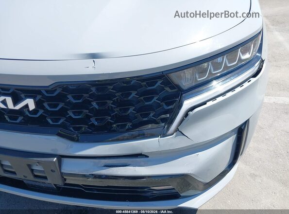 5XYRH4LF3NG154047 2022 KIA SORENTO Gray წინა ხედი