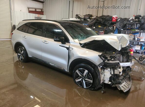 5XYRH4LF5NG086589 2022 KIA SORENTO Silver Սալոնի 360 աստիճան տեսք