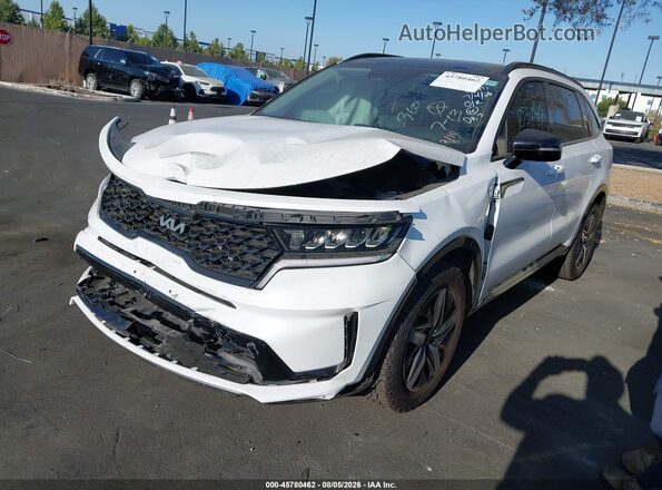 5XYRH4LF5PG160306 2023 KIA SORENTO White Front left