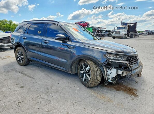 5XYRH4LF7NG133668 2022 KIA SORENTO Gray Przód prawy
