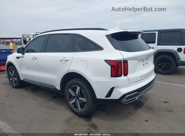 5XYRH4LF9NG142906 2022 KIA SORENTO White უკანა მარცხენა