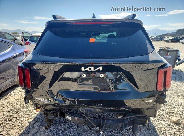 5XYRHDJF0RG256527 2024 KIA SORENTO Black Вид ззаду