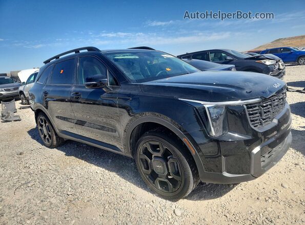 5XYRHDJF0RG256527 2024 KIA SORENTO Black Передня права чверть