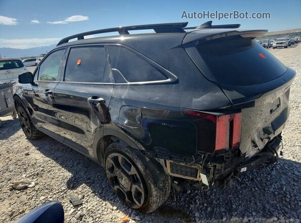 5XYRHDJF0RG256527 2024 KIA SORENTO Black Задня ліва чверть