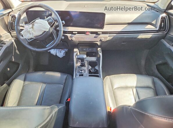 5XYRHDJF0SG338599 2025 KIA SORENTO Black Vista del salpicadero