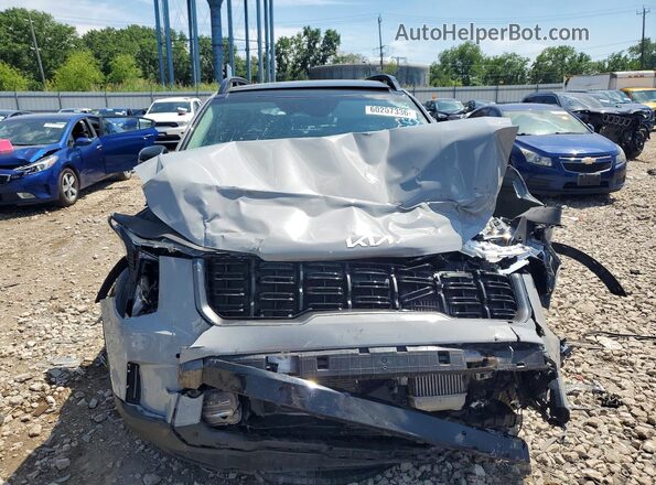5XYRHDJF5RG261576 2024 KIA SORENTO Серый Вид спереди
