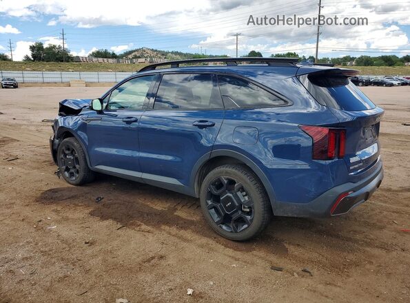 5XYRHDJFXRG260617 2024 KIA SORENTO Blue Tył lewy