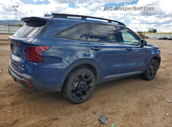 5XYRHDJFXRG260617 2024 KIA SORENTO Blue Tył prawy