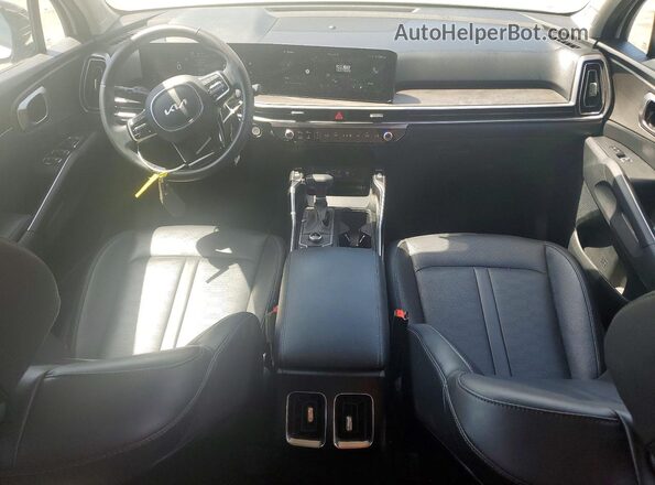 5XYRHDJFXSG324340 2025 KIA SORENTO White Dashboard view