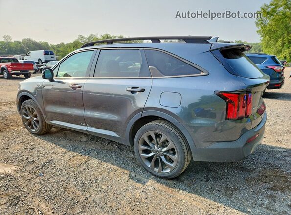 5XYRHDLF3NG129505 2022 KIA SORENTO Black Հետևի ձախ