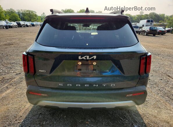 5XYRHDLF3NG129505 2022 KIA SORENTO Black Հետևի տեսք