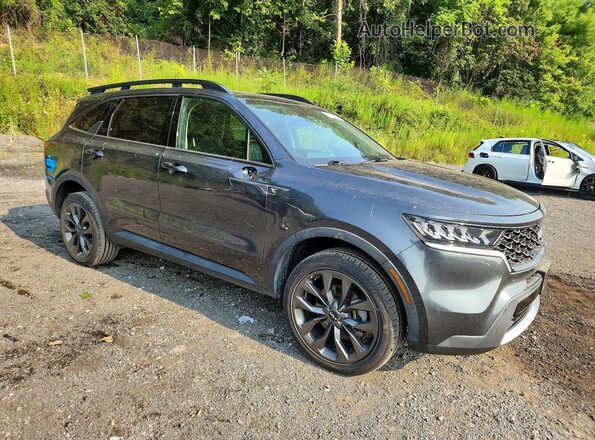 5XYRHDLF3NG129505 2022 KIA SORENTO Black Առջևի աջ