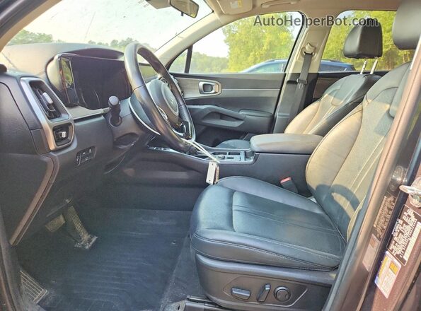 5XYRHDLF3NG129505 2022 KIA SORENTO Black Սալոնի դիմացի տեսք