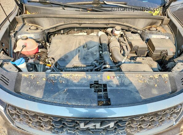 5XYRHDLF3NG129505 2022 KIA SORENTO Black Շարժիչի բաժամունքի տեսք