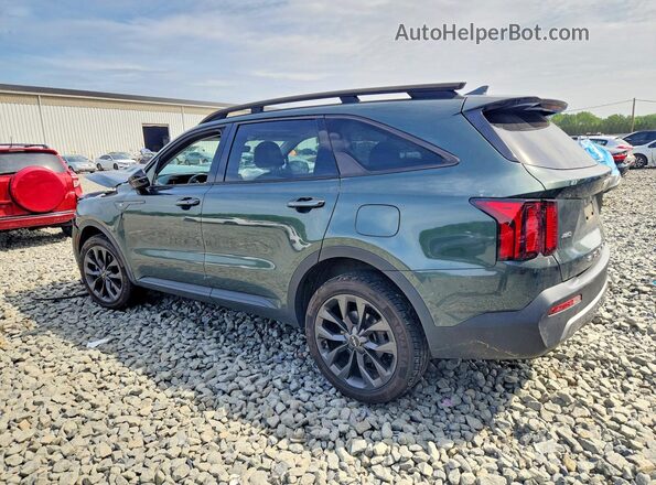 5XYRHDLF4NG103205 2022 KIA SORENTO Gray Trasero izquierdo